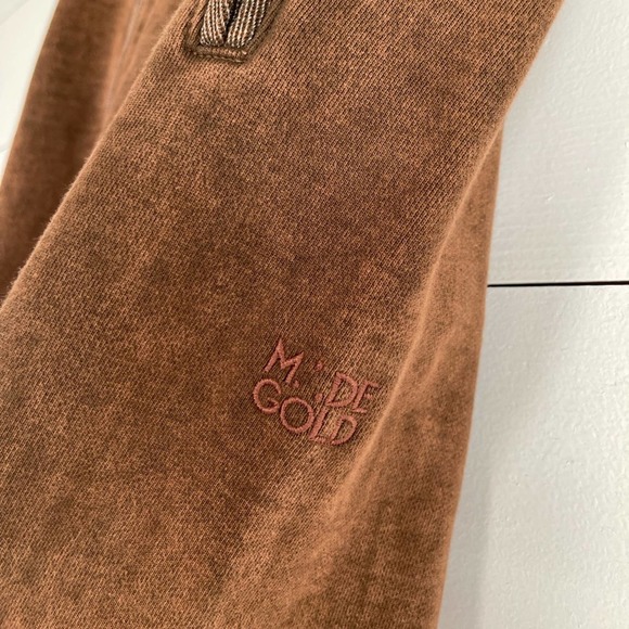 MADE GOLD Sweatpants Ginger - Palo Size XS - Picture 9 of 9